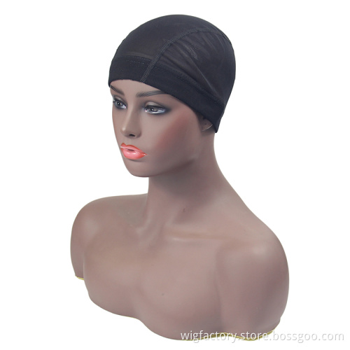 Hot Sale Black Mesh wig cap lace, weaving wig cap, mesh dome caps for making wigs